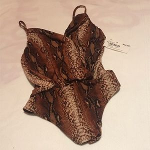 Animal Print Bodysuit